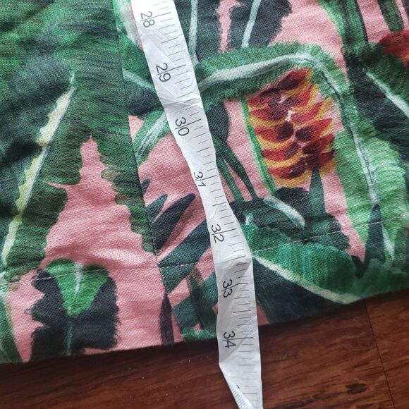 NWT FARM Rio 100% Linen Tropical Chic Trendy Amazonia Forest Mini Dress Size XS - Picture 7 of 14